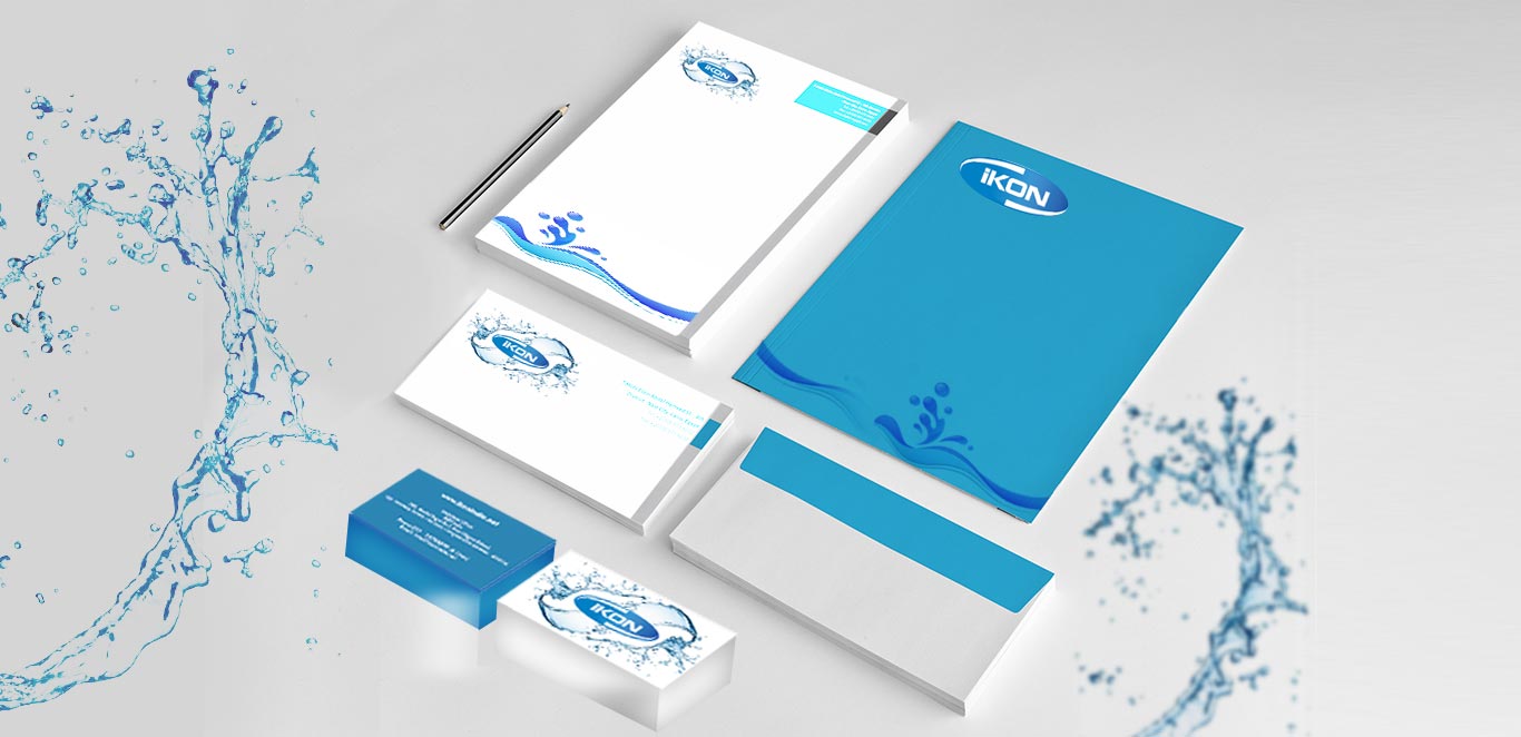 Business Card and Letter head Ikon India